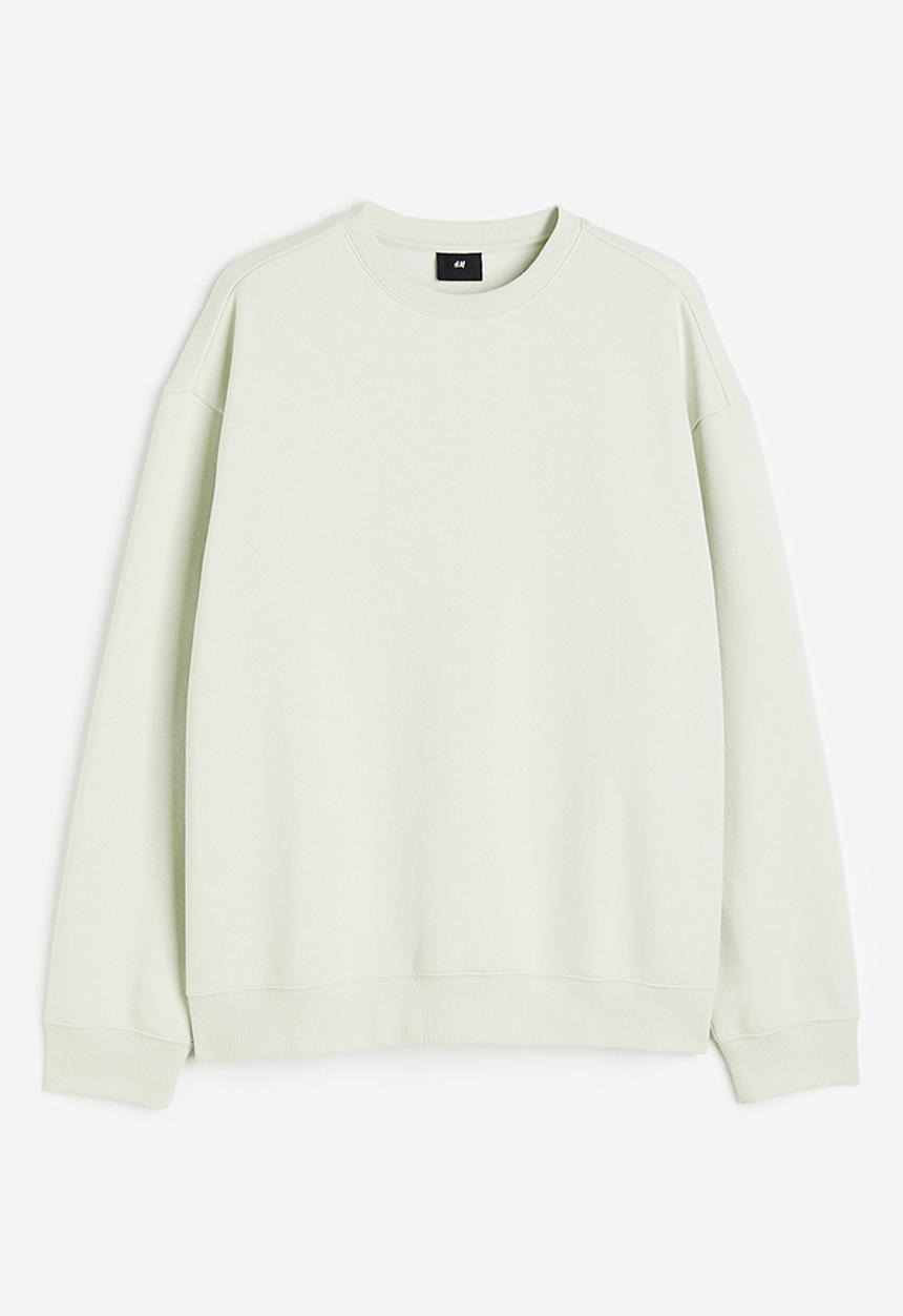 H&M - Relaxed fit sweatshirt - mint green