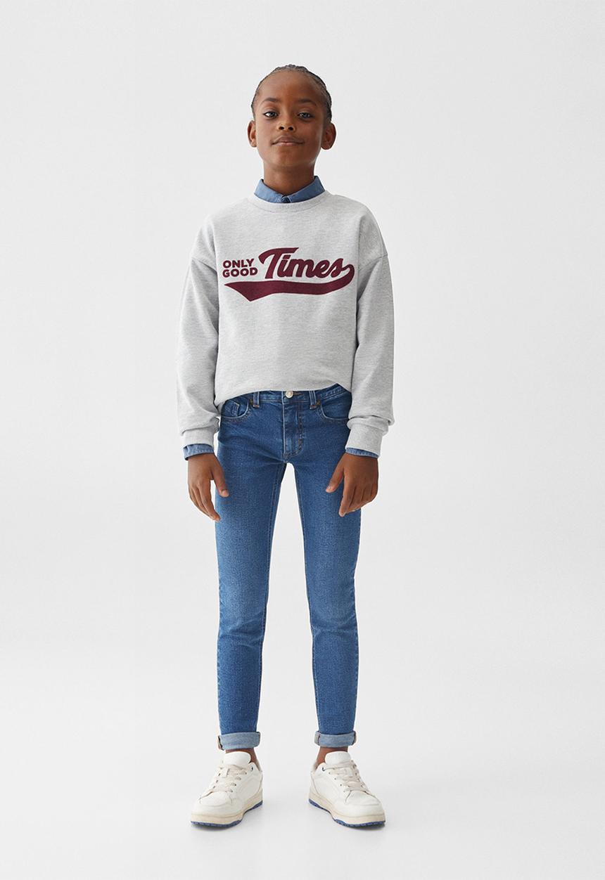 MANGO - Jeans skinny - denim