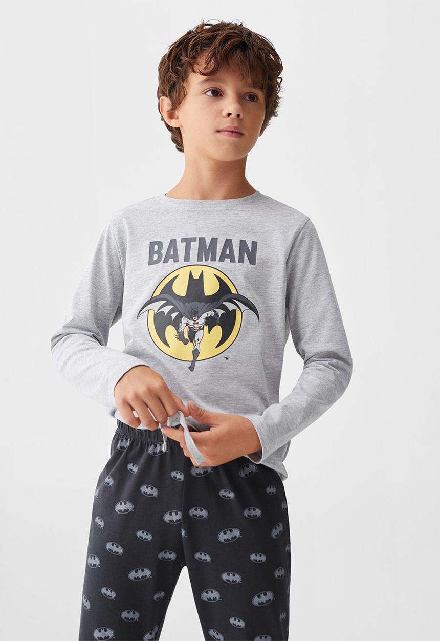MANGO - Pijama pack batman - medium grey