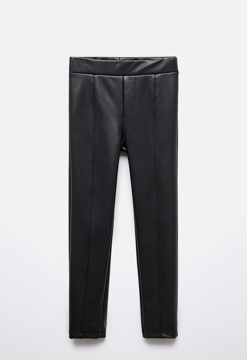 MANGO - Leggings rocker - black