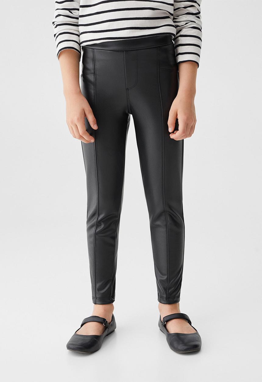 MANGO - Leggings rocker - black