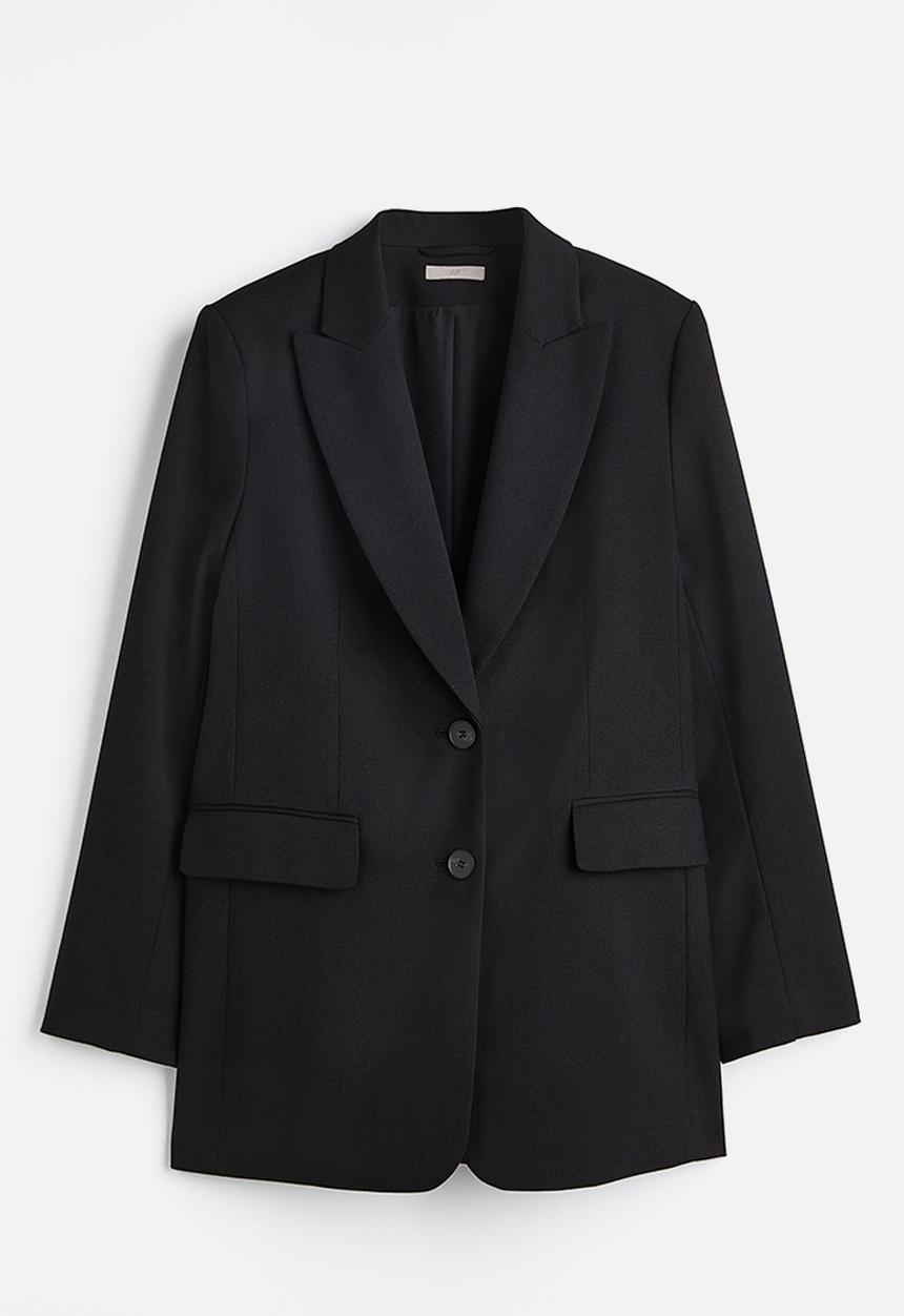 H&M - Single-breasted blazer - black