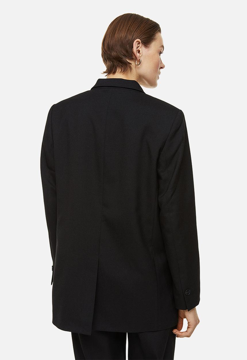 H&M - Single-breasted blazer - black