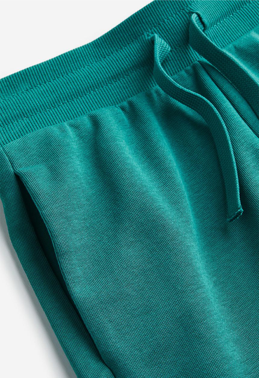 H&M - Sweatshirt shorts - teal 