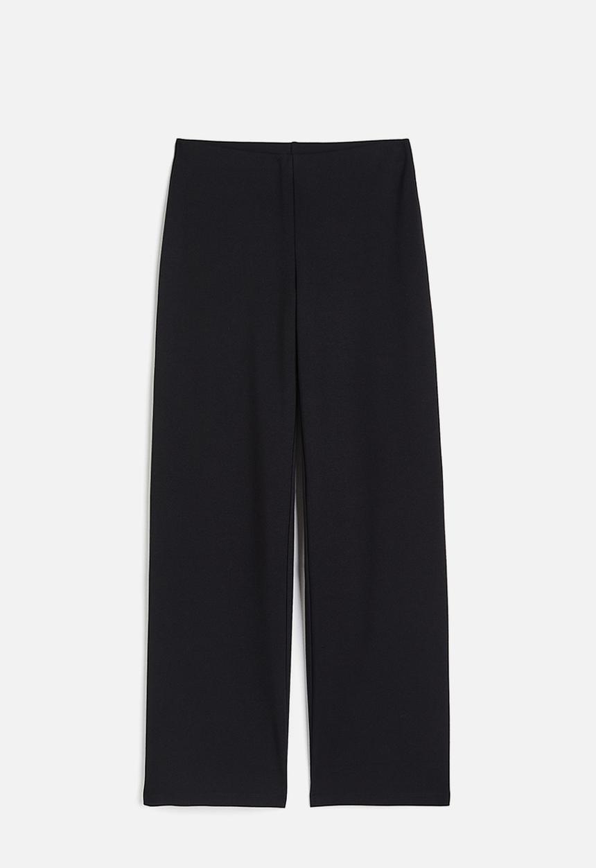 H&M - Jersey trousers - black