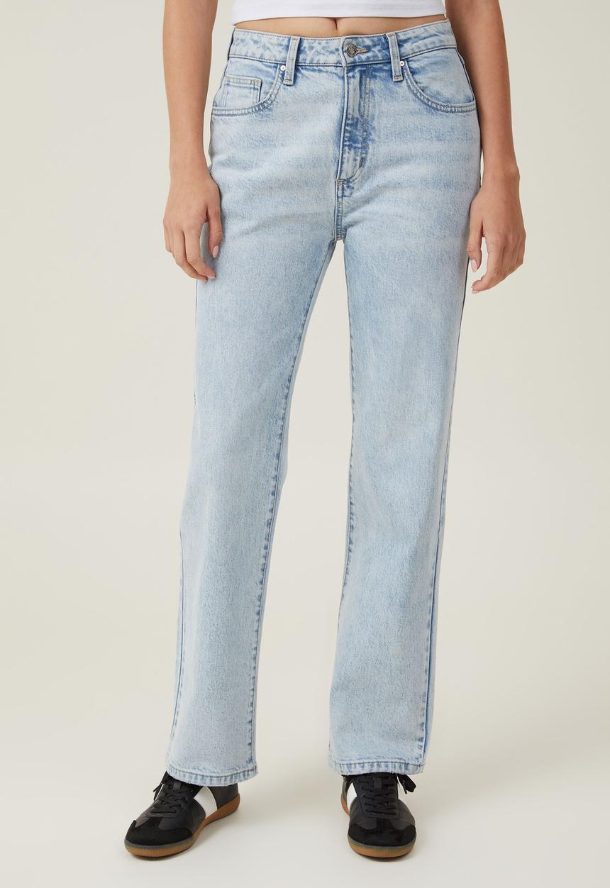 Cotton On - Slim straight jean - palm blue