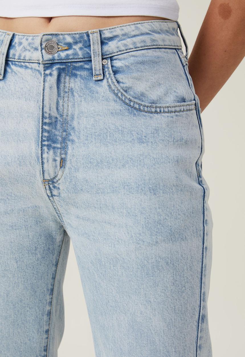 Cotton On - Slim straight jean - palm blue