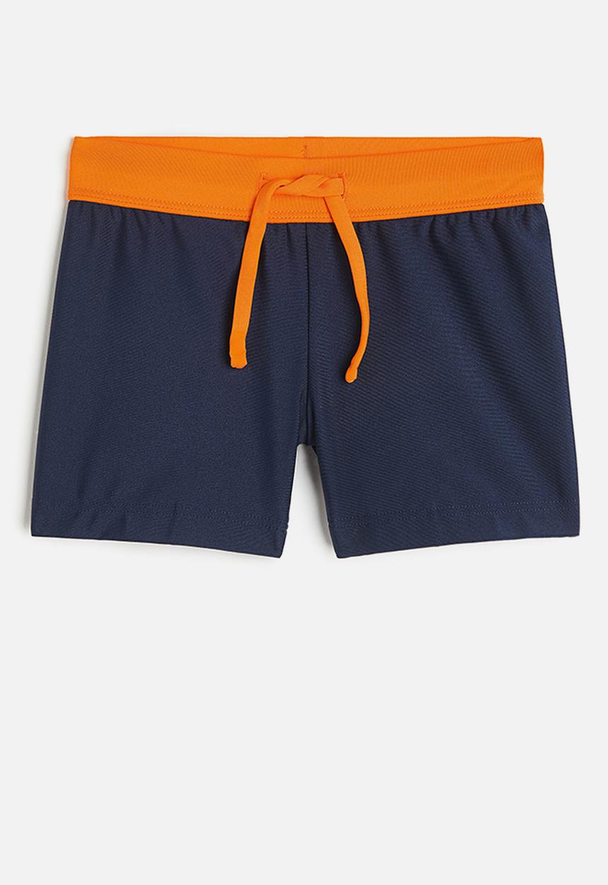 H&M - Swimming trunks - navy blue block-coloured 