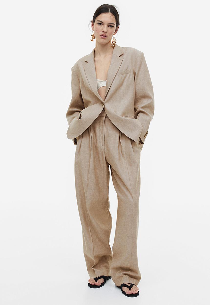 H&M - Tailored trousers - beige