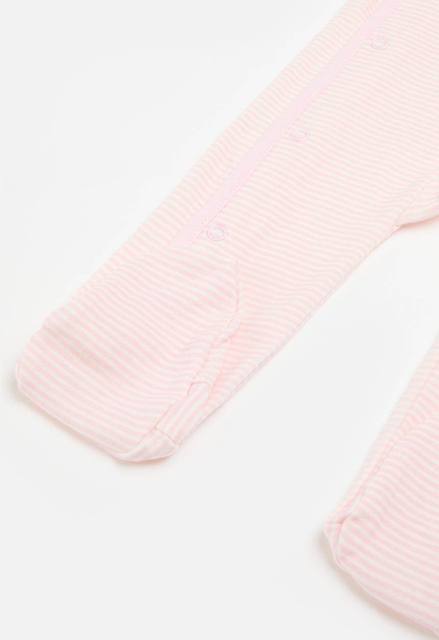 MINOTI - 2 pack sleepsuit & hat set - pink