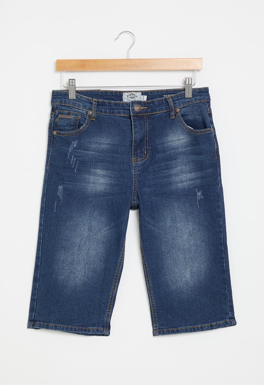Lee Cooper - Theo denim shorts - blue