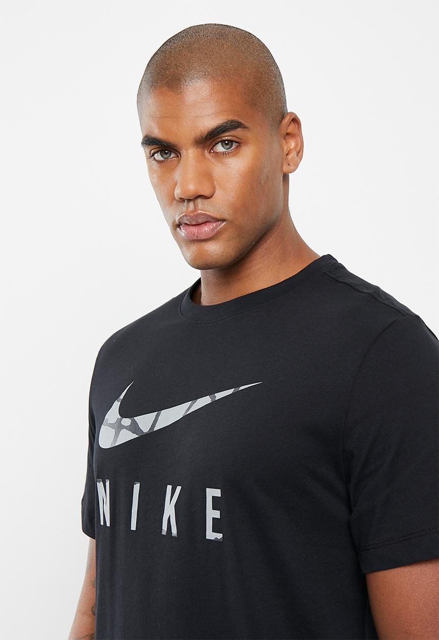 Nike -  Dri-Fit run division running tee  - black