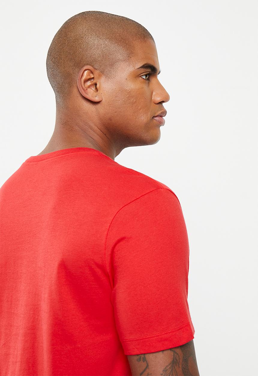 Nike - Nsw tee good chest swsh fs - university red/black