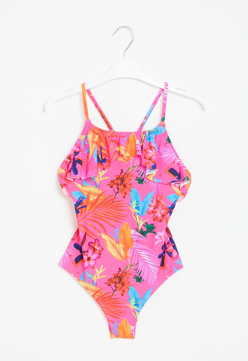 MINOTI - Printed swimsuit - pink