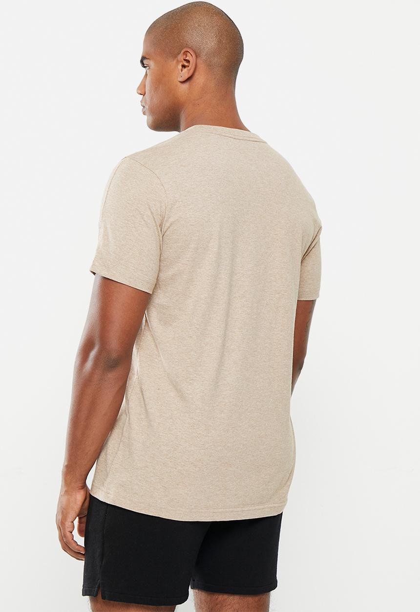 adidas Performance - M mel tee - tan