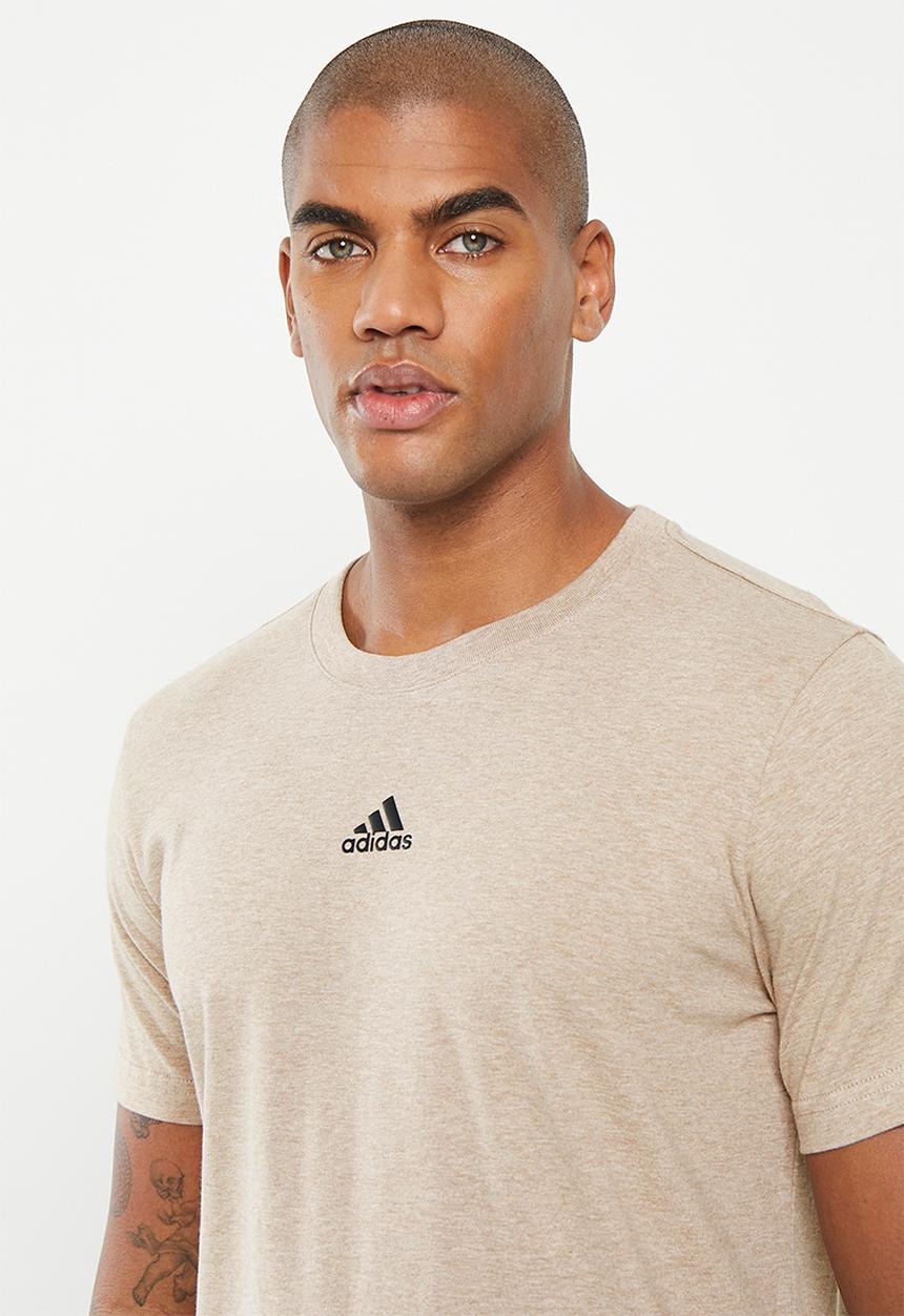 adidas Performance - M mel tee - tan