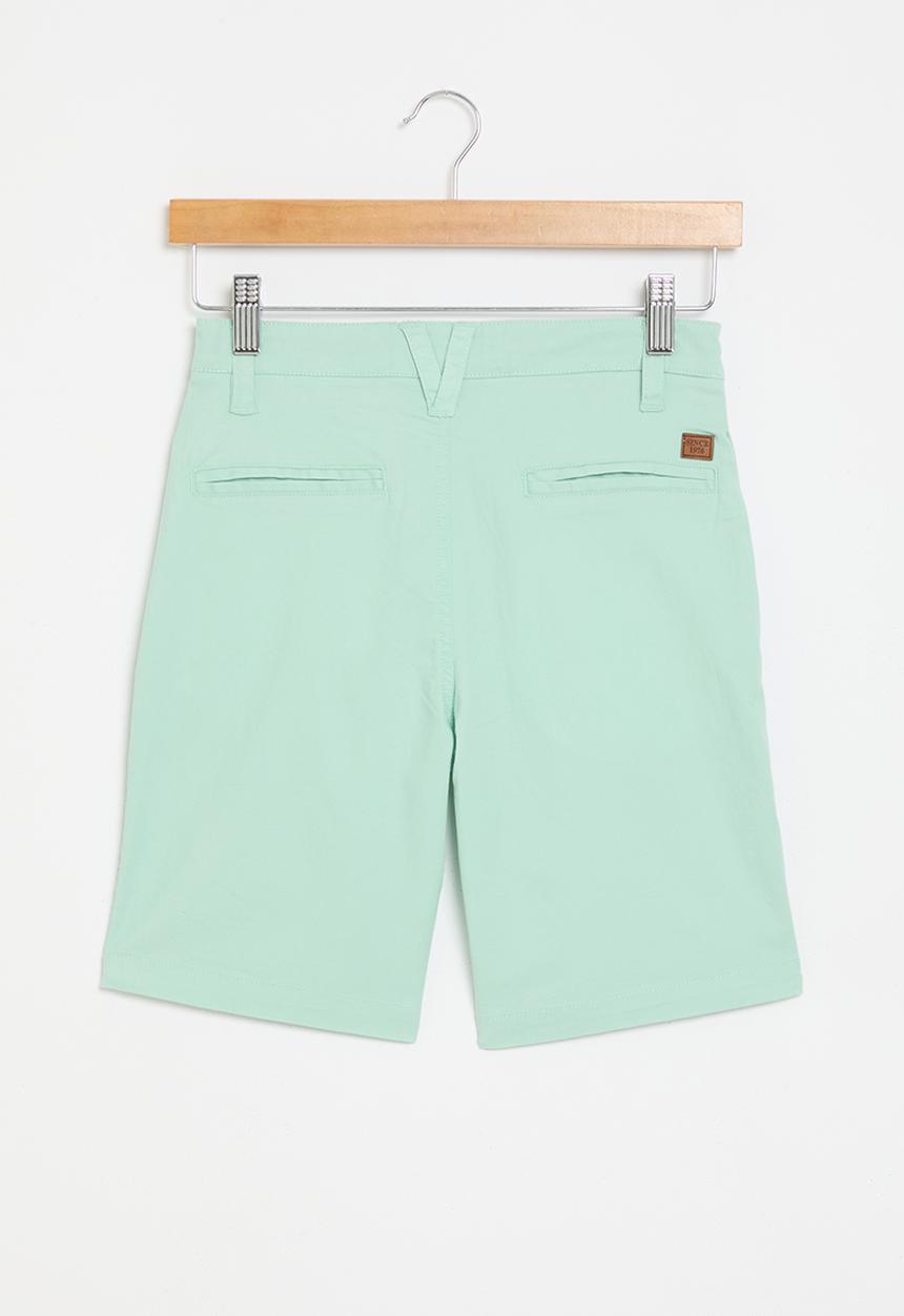 POLO - Boys chino short - blue