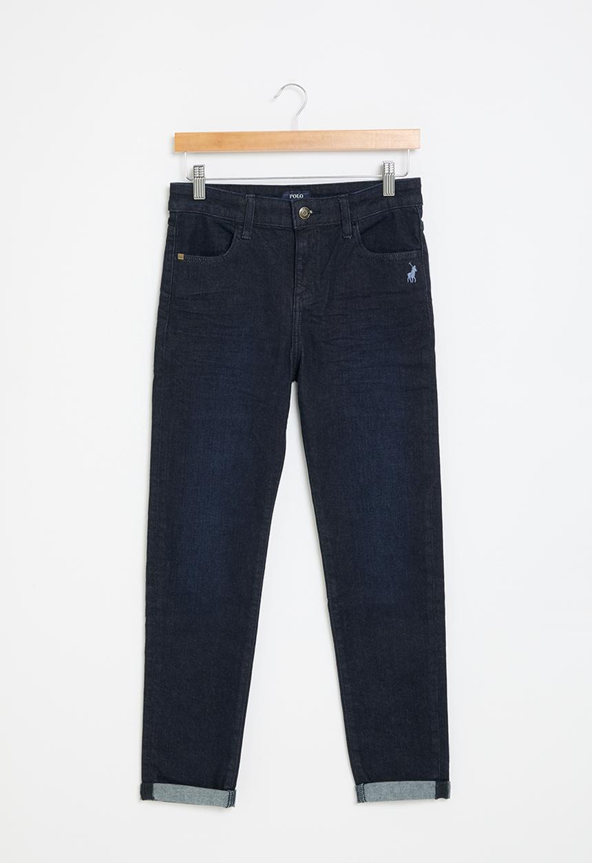 POLO - Boys elliot slim fit jean - dark wash