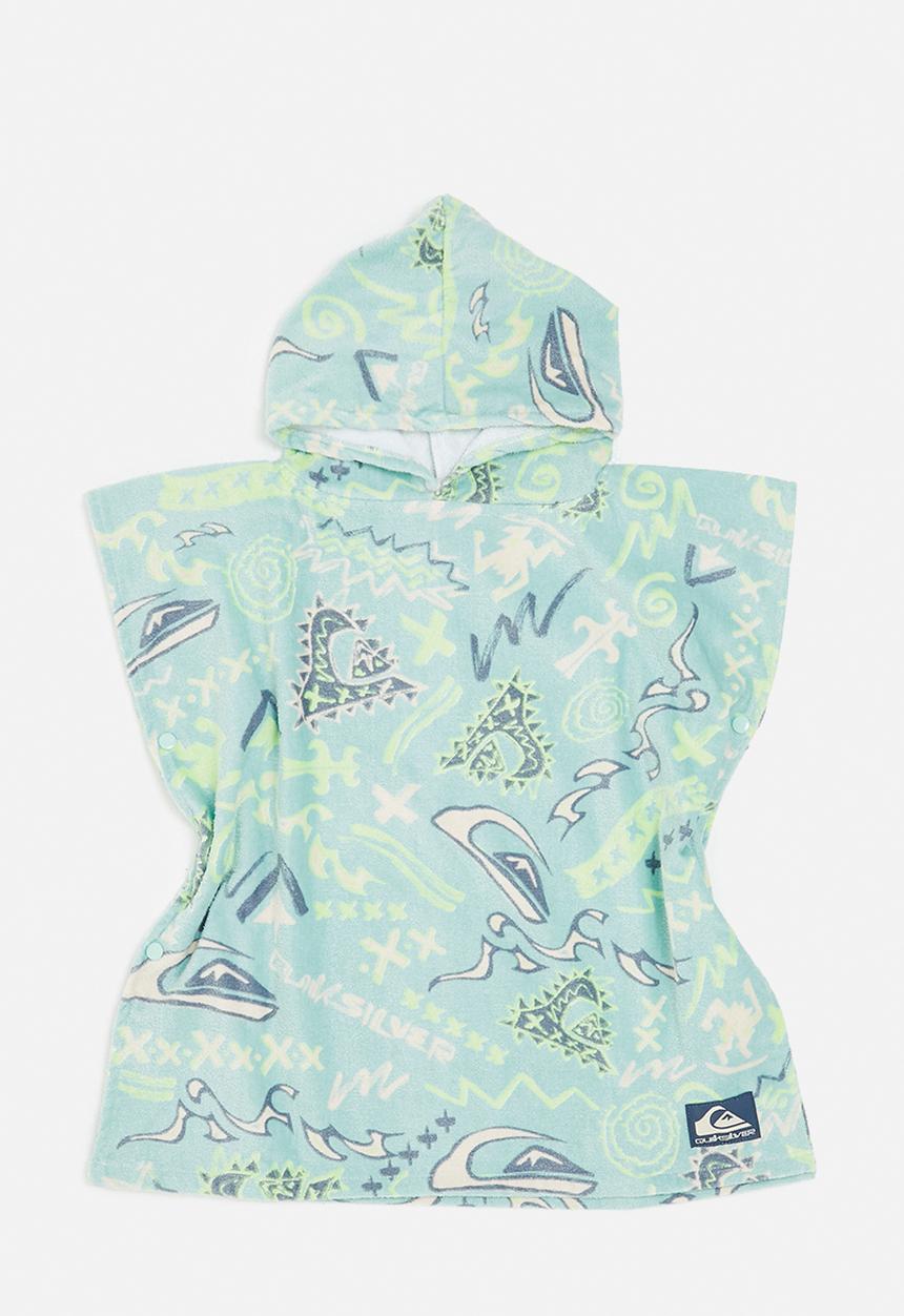 Quiksilver - Hoodie towel - pastel turquoise 
