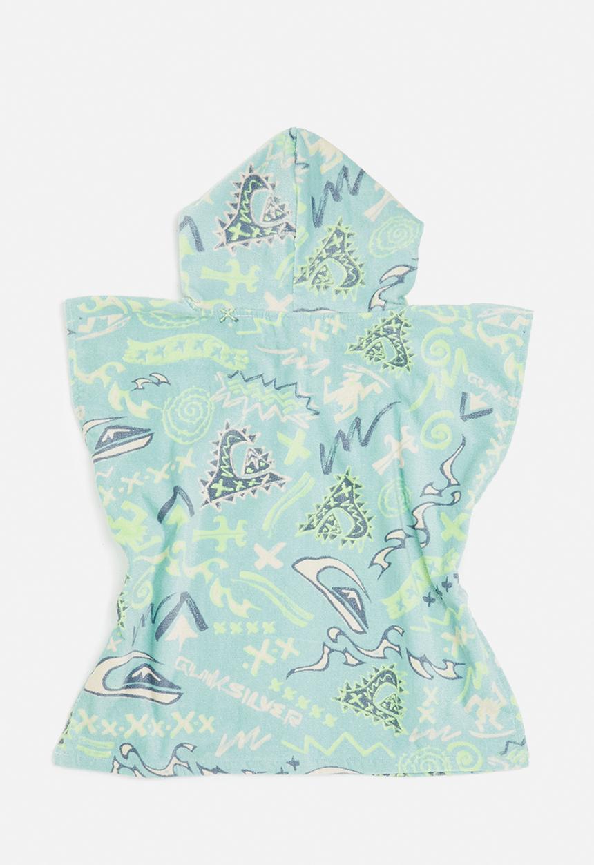 Quiksilver - Hoodie towel - pastel turquoise 