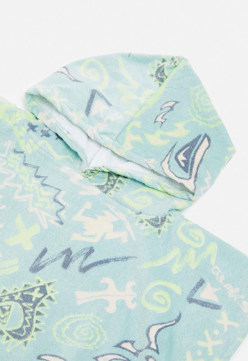 Quiksilver - Hoodie towel - pastel turquoise 