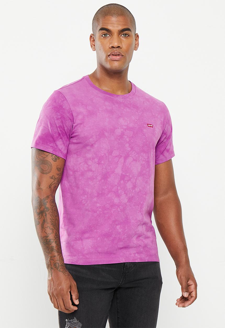 Levi’s® - Short sleeve original hm tee - allover finish iris orchid
