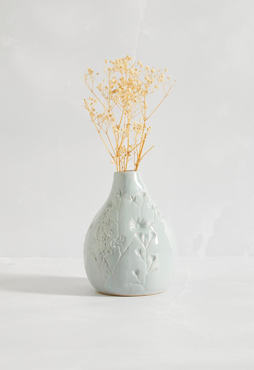 H&S - Stora vase - leafy 