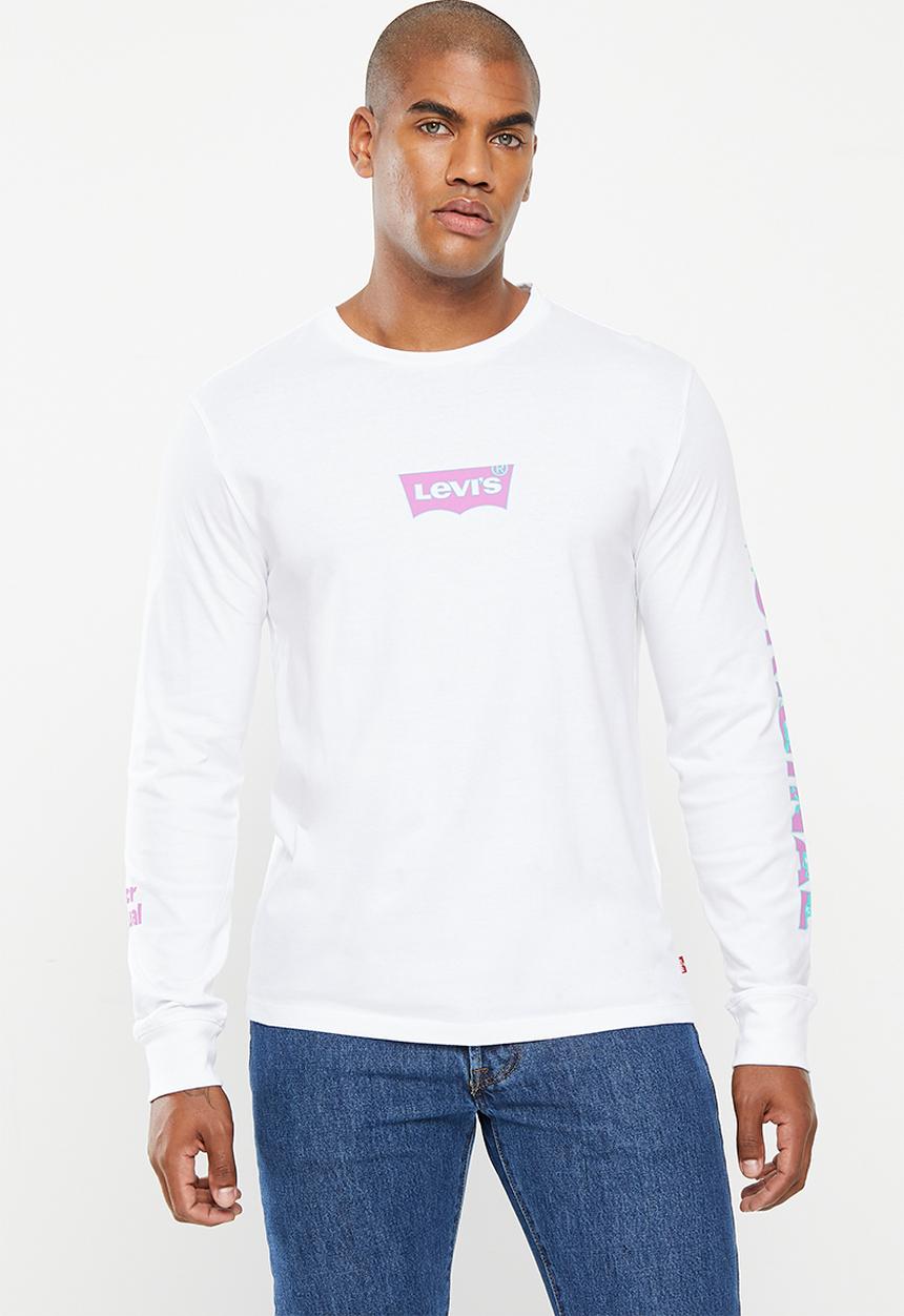 Levi’s® - Long sleeve standard graphic tee seasonal batwing - purple 