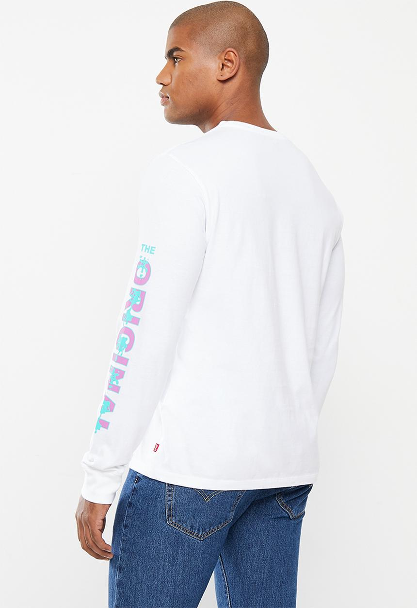 Levi’s® - Long sleeve standard graphic tee seasonal batwing - purple 