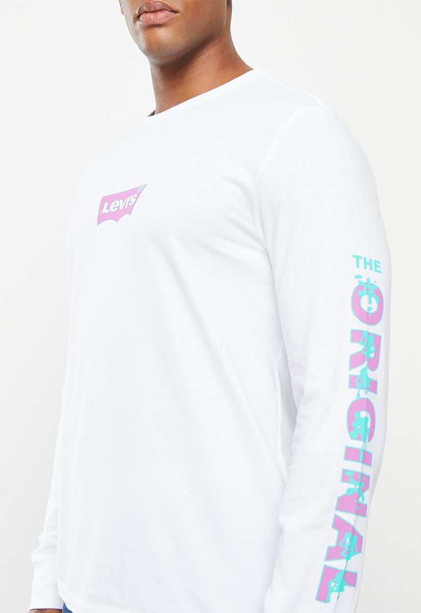 Levi’s® - Long sleeve standard graphic tee seasonal batwing - purple 