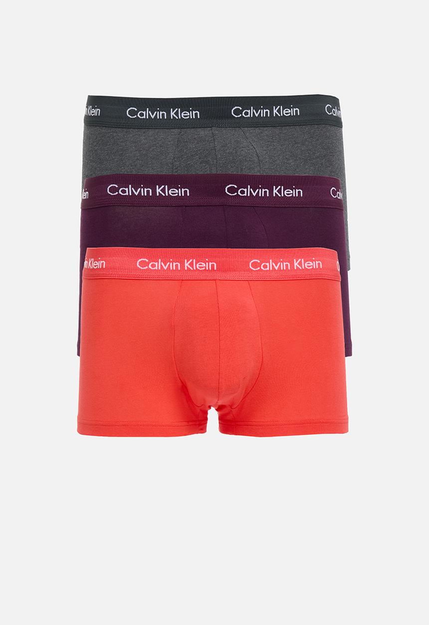 Calvin Klein - Ck low rise trunk 3 pack underwear - multi