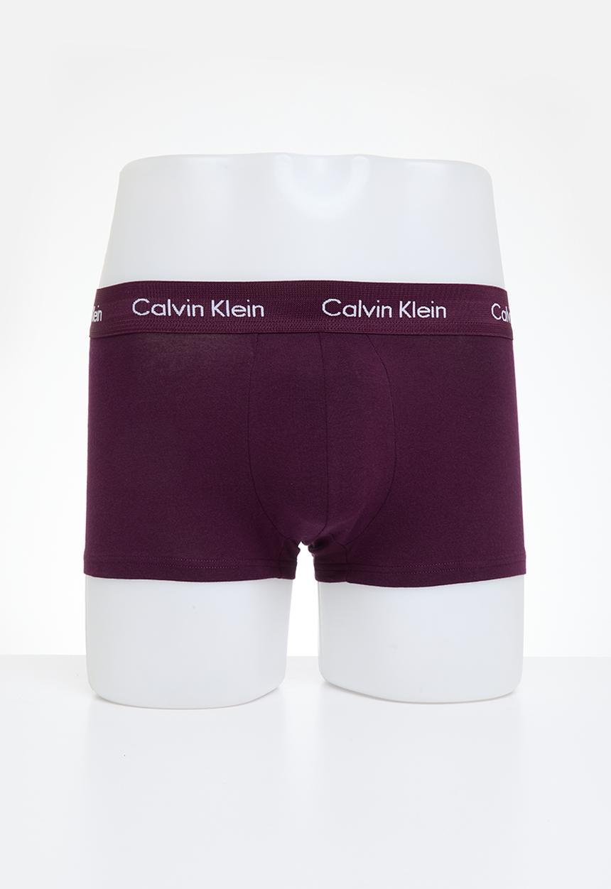 Calvin Klein - Ck low rise trunk 3 pack underwear - multi