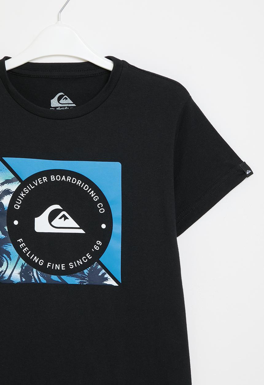 Quiksilver - Boardshort linked short sleeve boy - black