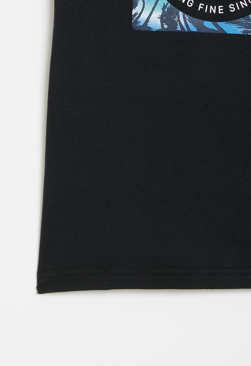 Quiksilver - Boardshort linked short sleeve boy - black