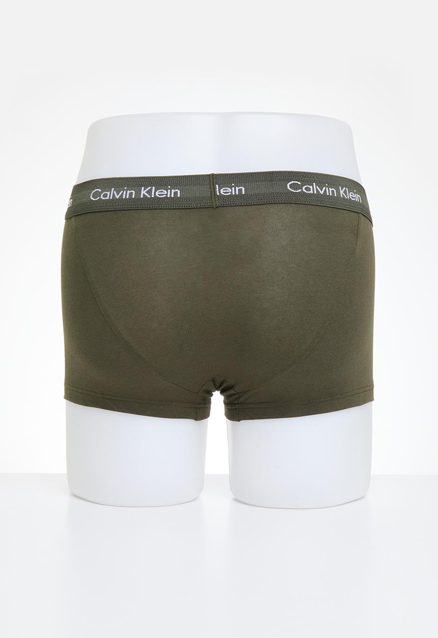 Calvin Klein - Ck low rise trunk 3 pack underwear - multi