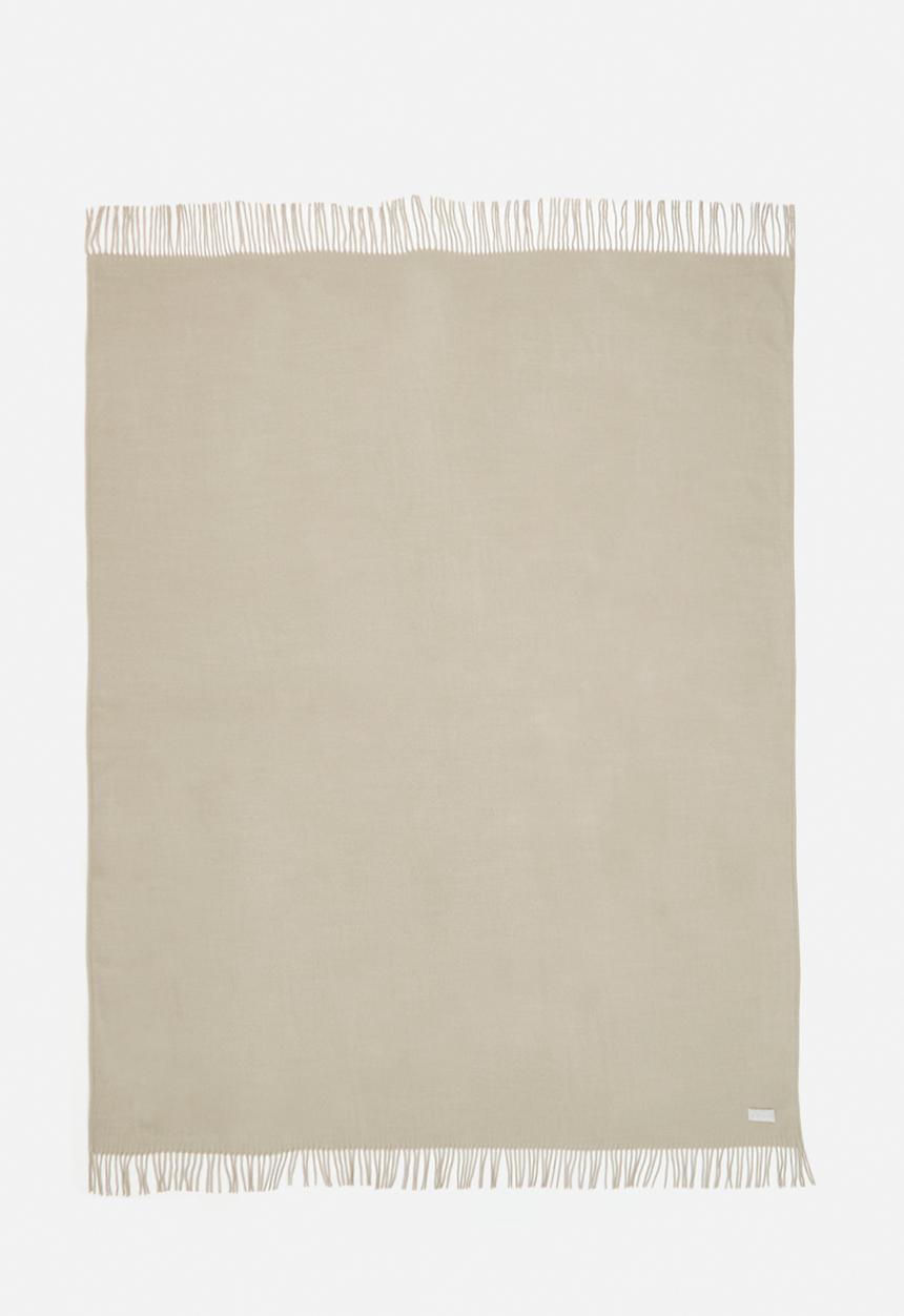 Aranda Blankets - Melody plain throw - cobblestone