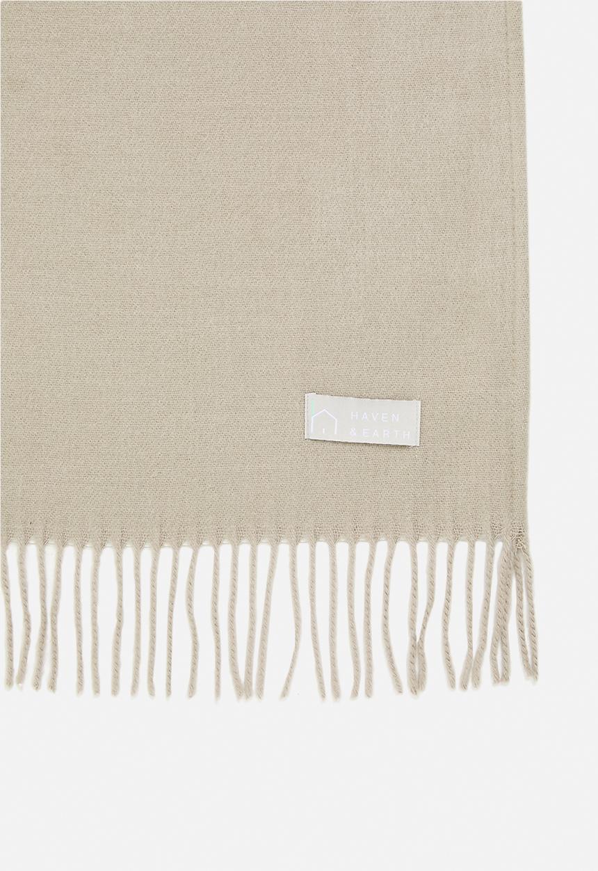 Aranda Blankets - Melody plain throw - cobblestone