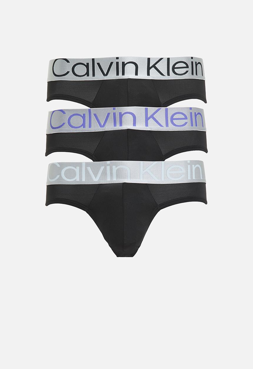 Calvin Klein - Ck hip brief 3 pack bottoms - black 