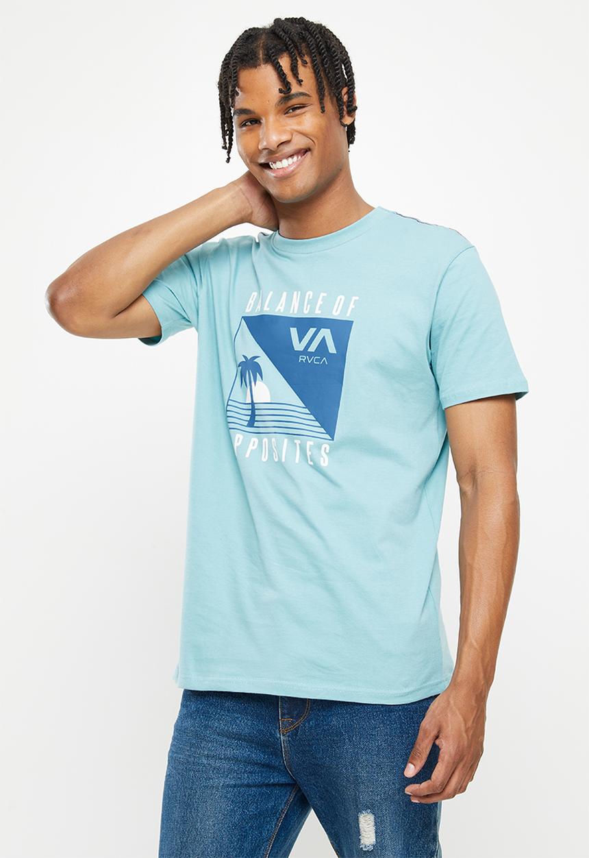 RVCA - Kingstown short sleeve - nile blue 