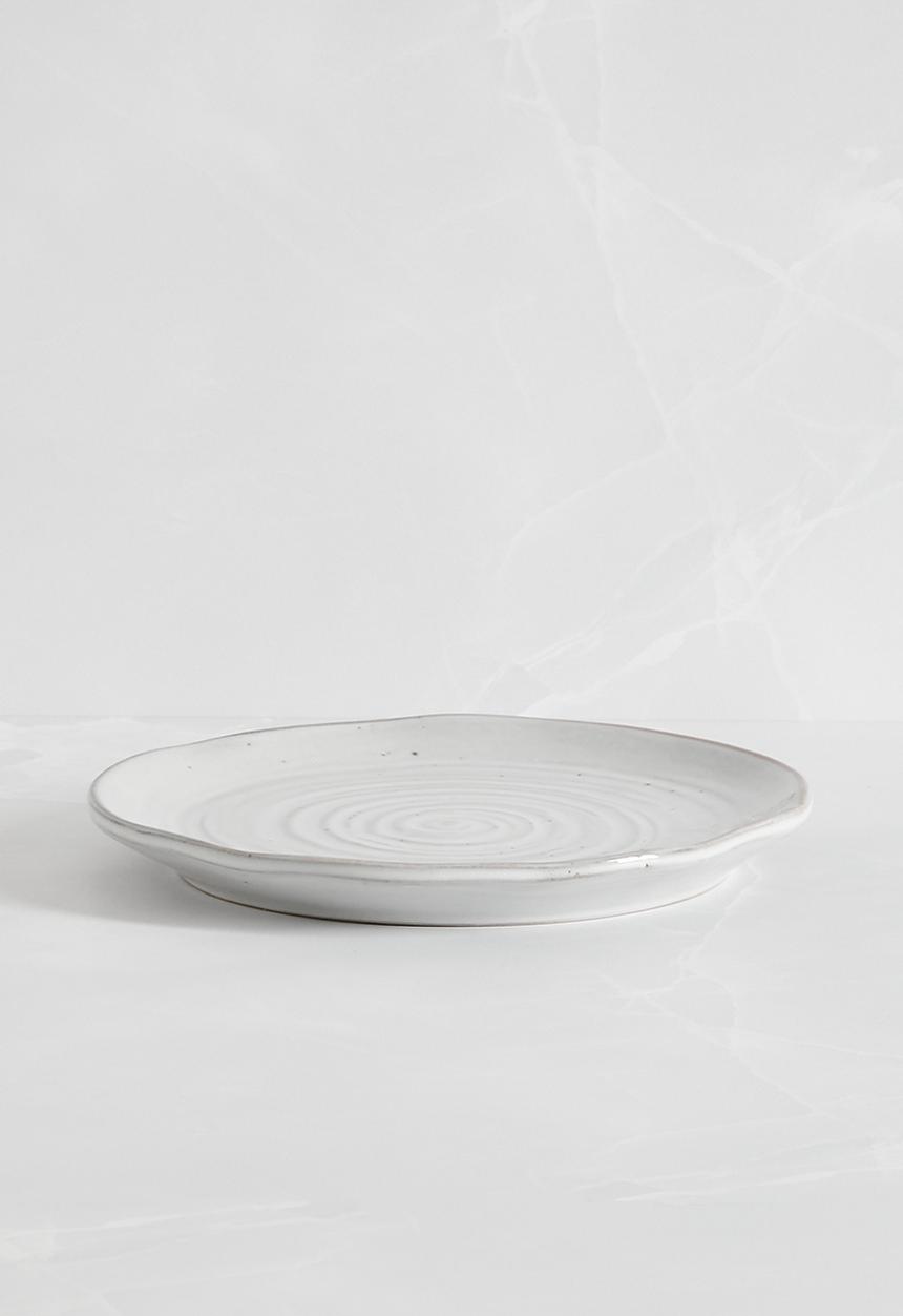 Sixth Floor - Dripple side plate set of 4 - grey