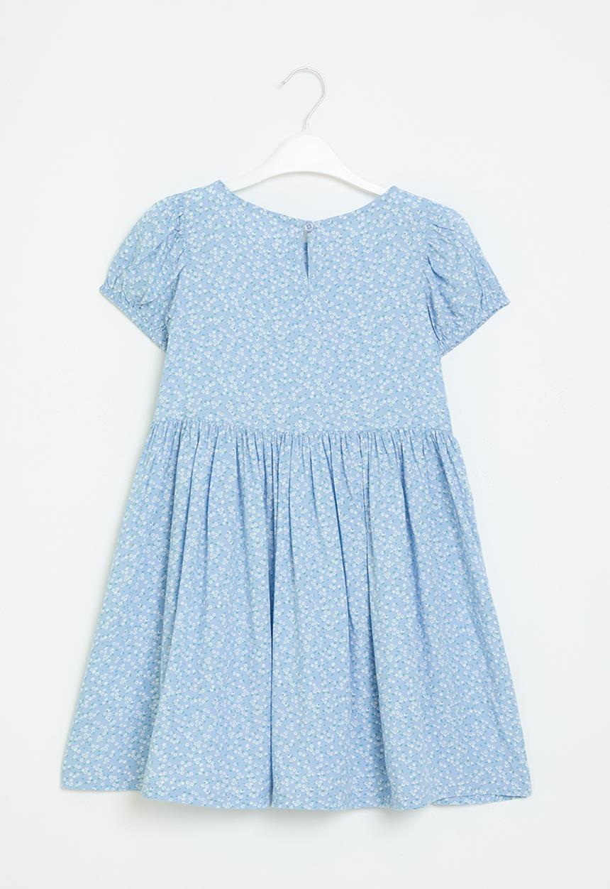 MINOTI - Girls viscose dress - blue