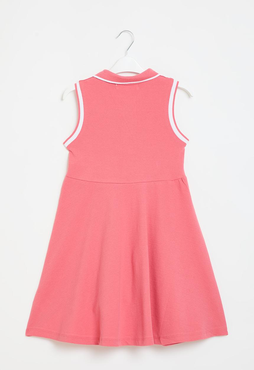 MINOTI - Pique vest dress - coral