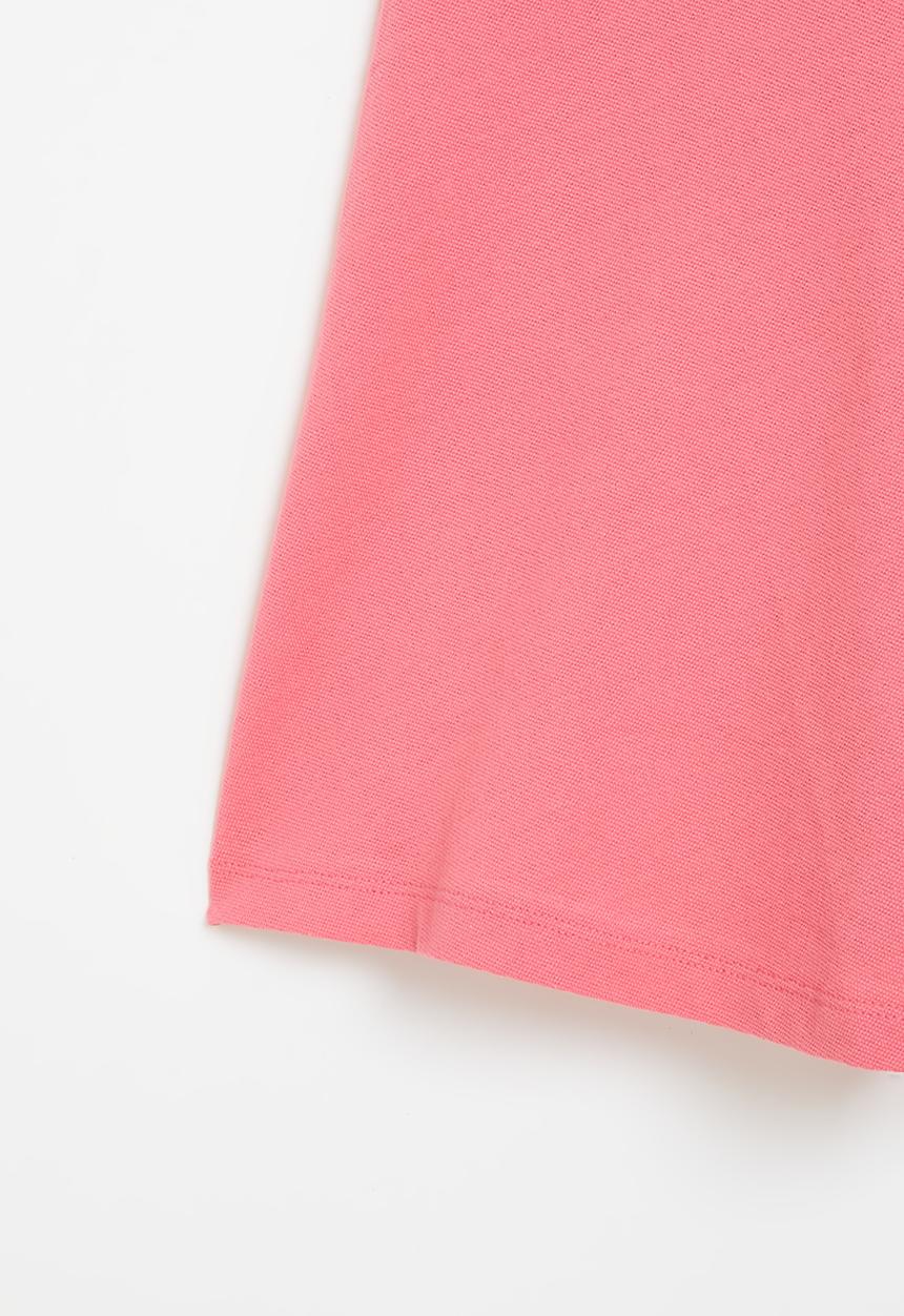 MINOTI - Pique vest dress - coral