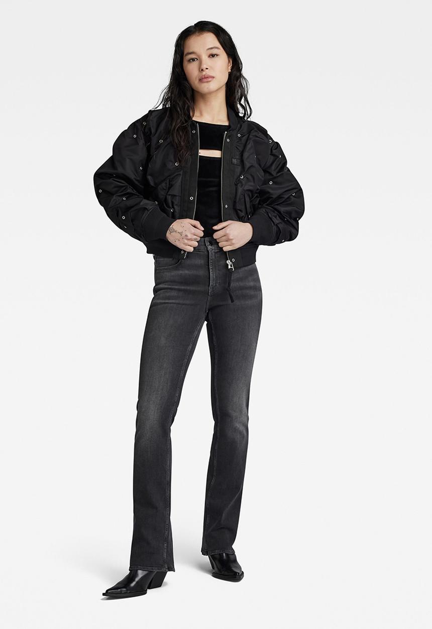 G-STAR - Noxer bootcut wmn - worn in black moon