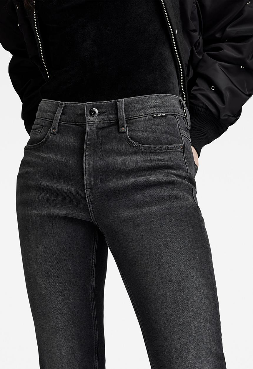 G-STAR - Noxer bootcut wmn - worn in black moon
