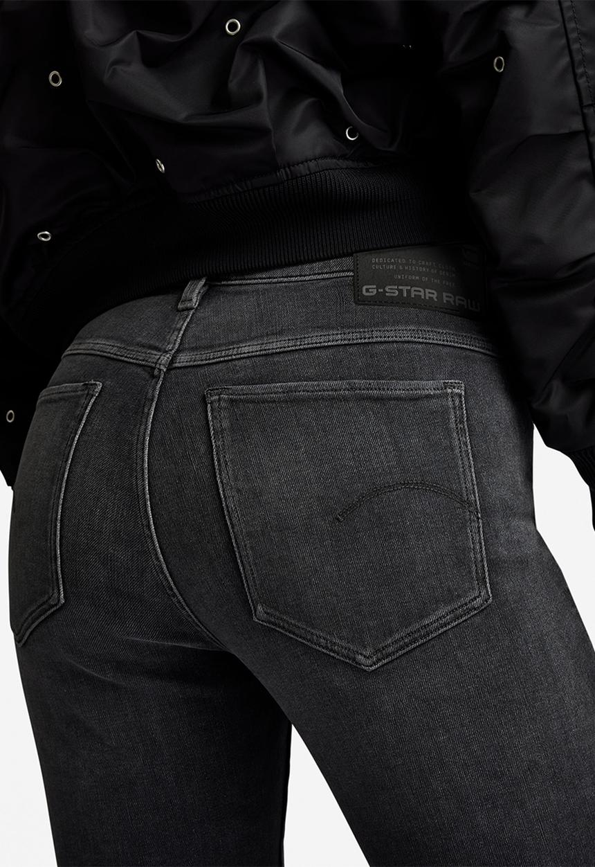 G-STAR - Noxer bootcut wmn - worn in black moon