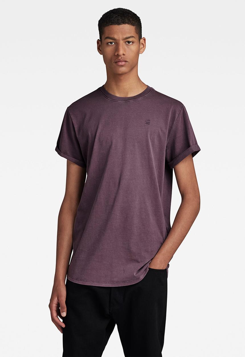 G-STAR - Lash r t short sleeve compact jersey o rfd - lt maze gd