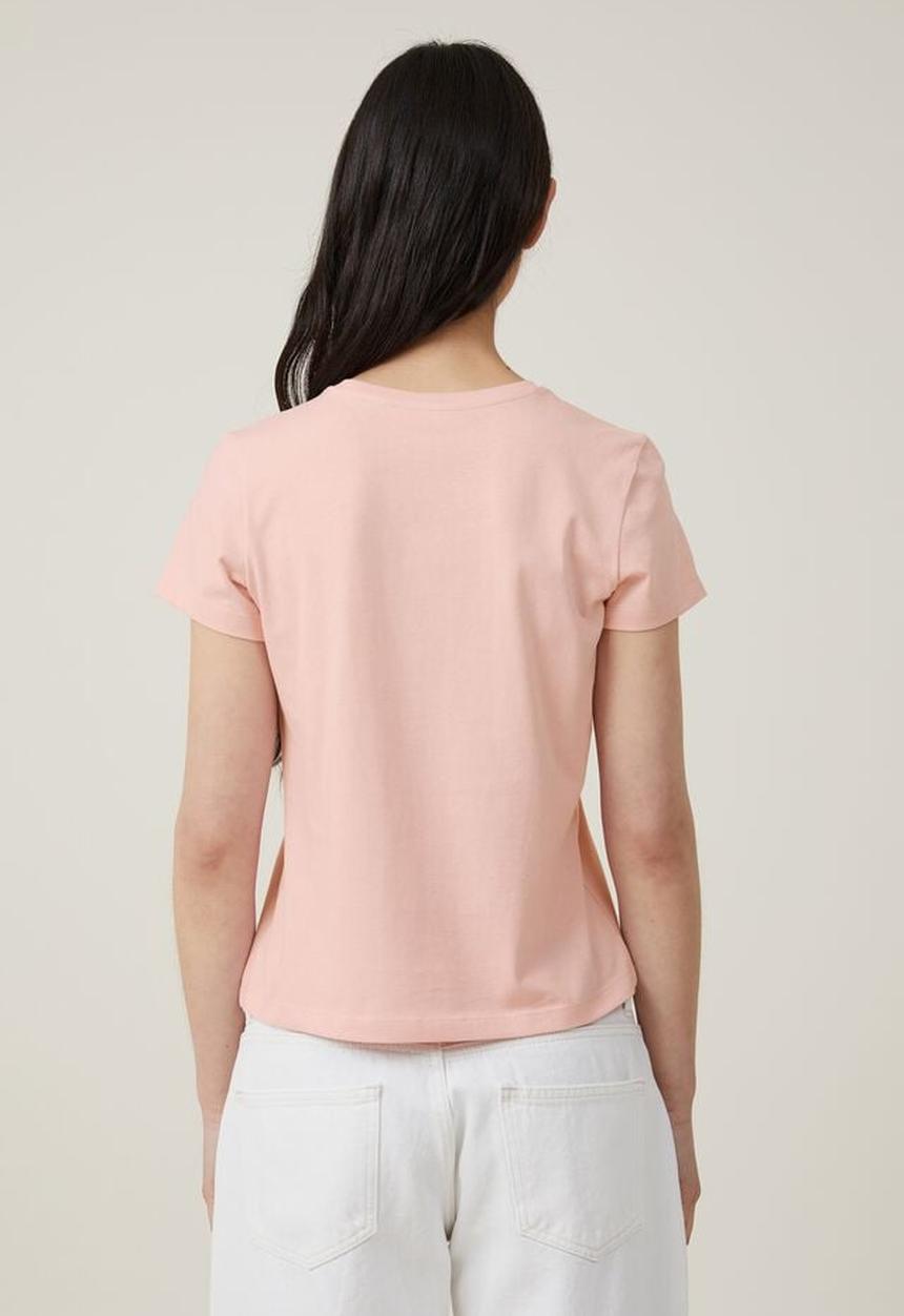 Cotton On - The 91 tee - chalk pink