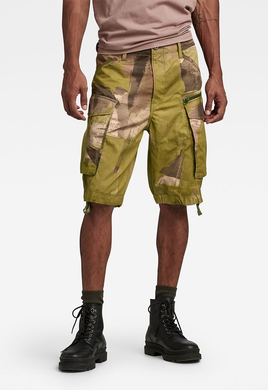 G-STAR - Rovic zip relaxed 1\2 - safari watercolor camo