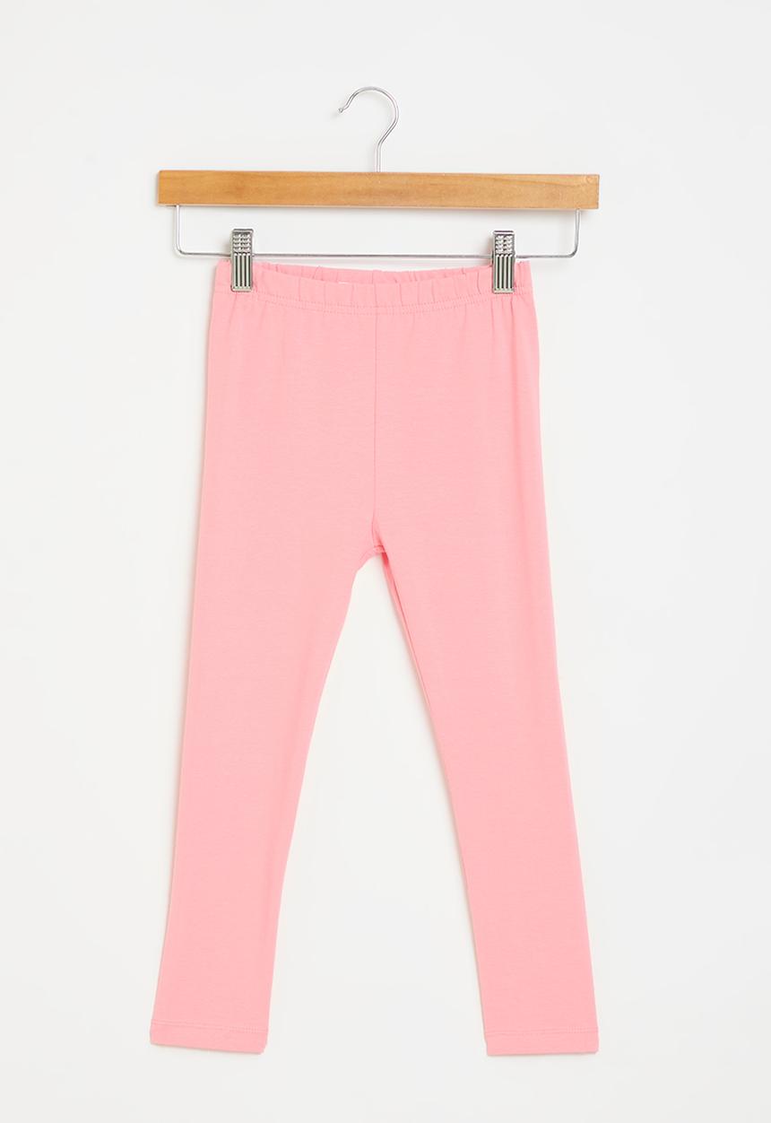 MINOTI - Girls coral basic legging - coral